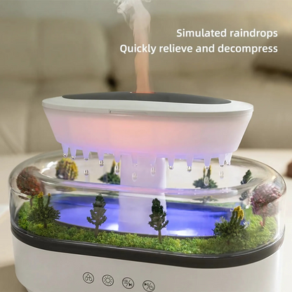 Humidifier with Rain Effect