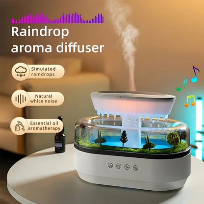 Humidifier with Rain Effect